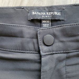 Men's 38x32 Black Sporty Slacks